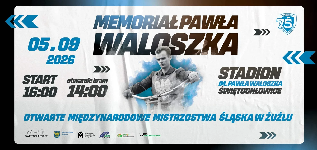 Grafika promocyjna wydarzenia Memoriał Pawła Waloszka