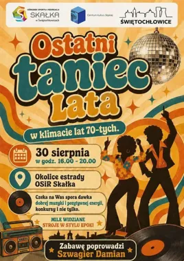 Grafika promocyjna wydarzenia Ostatni taniec lata