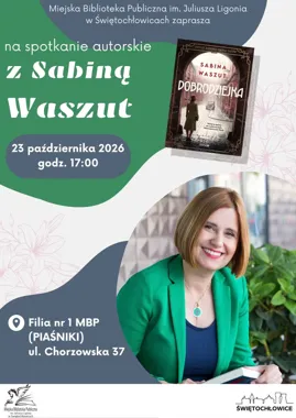 Spotkanie autorskie z Sabiną Waszut