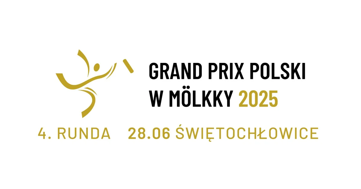 Grafika promocyjna wydarzenia Turniej Grand Prix Polski w Mölkky w Świętochłowicach 2025