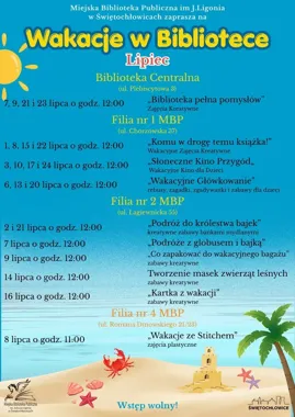 Wakacje w Bibliotece - lato, które rozkręca wyobraźnię dzieci