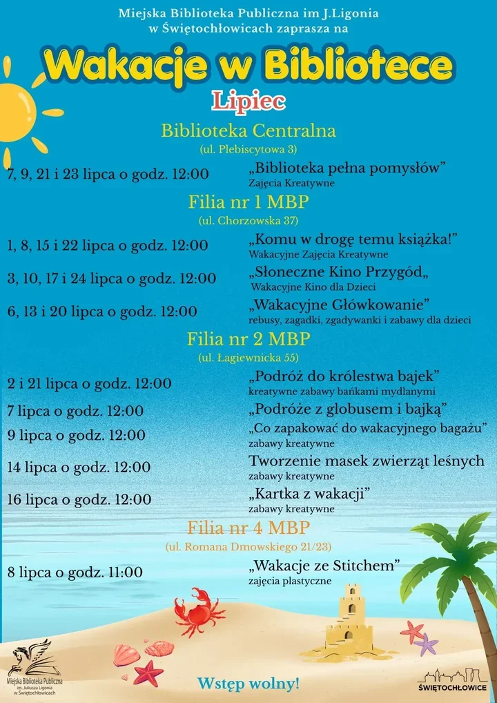 Wakacje w Bibliotece - lato, które rozkręca wyobraźnię dzieci