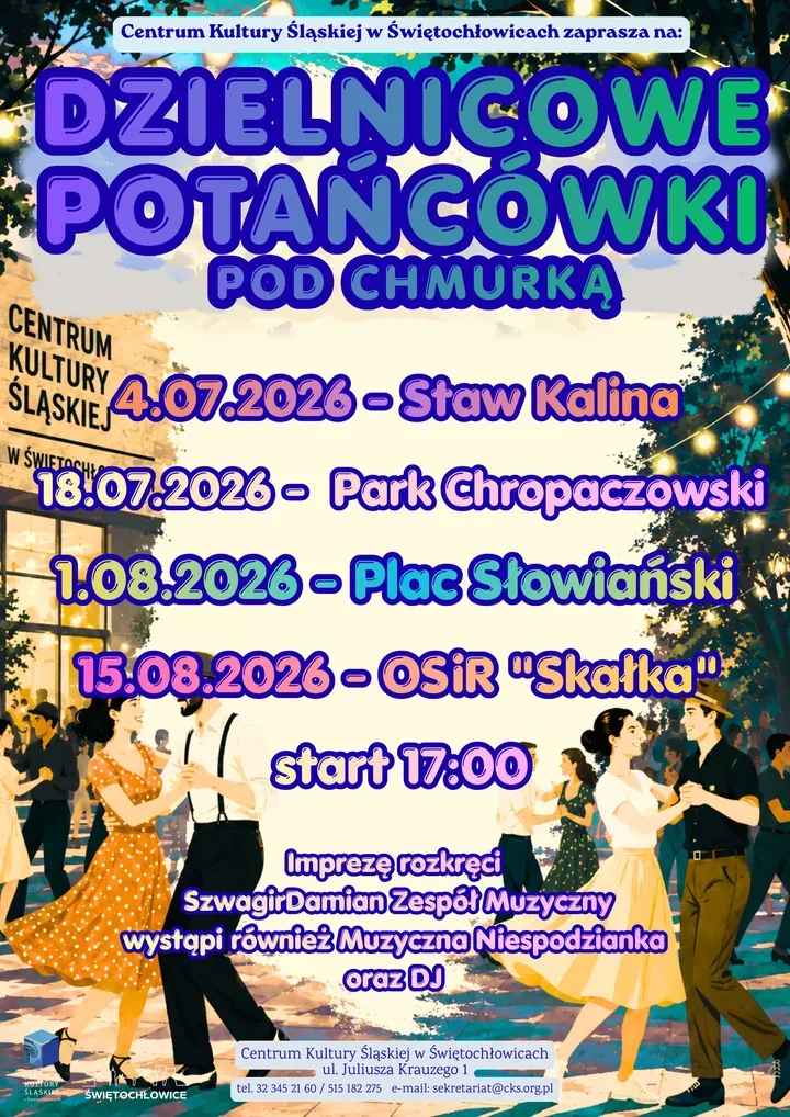 Świętochłowice szykują letni parkiet pod gołym niebem