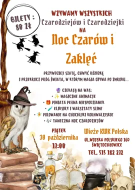 W Świętochłowicach magia ożyje po zmroku - Noc Czarów i Zaklęć