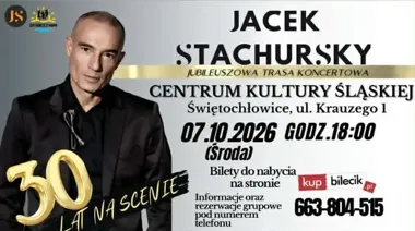 Stachursky wraca do Świętochłowic. Jubileuszowy koncert w CKS