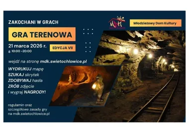 Zakochaj się w szukaniu - GRA TERENOWA- ZAKOCHANI W GRACH Edycja VII w Świętochłowicach