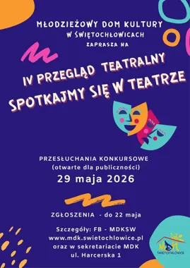 Młodzi aktorzy znów wyjdą na scenę - MDK szykuje teatralne emocje