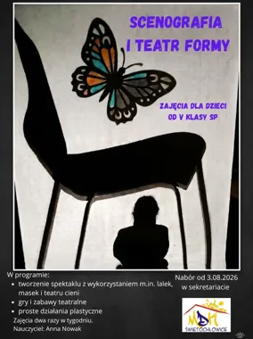 Lalki, maski i teatr cieni - MDK w Świętochłowicach otwiera nowe koło