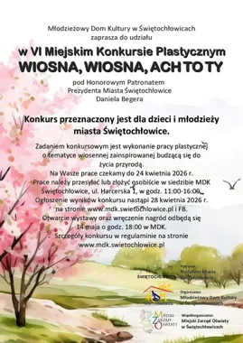 Wiosna na papierze. MDK w Świętochłowicach szuka młodych talentów
