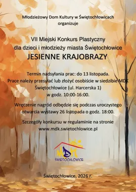 Jesienne pejzaże Świętochłowic czekają na młodych artystów