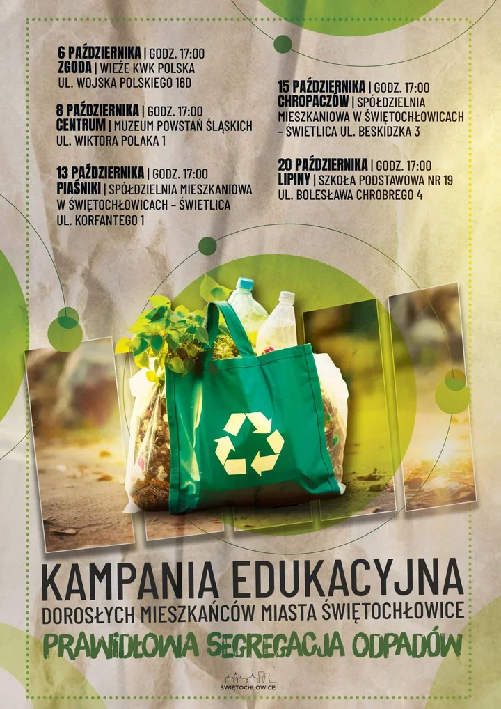 25 spotkań przy altanach śmietnikowych. Rusza kampania segregacji odpadów