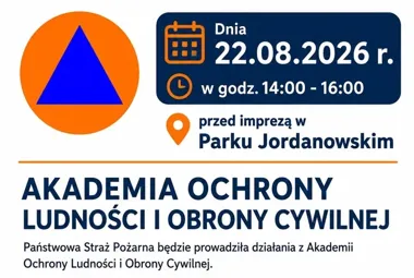 Strażacy pokażą, co robić po alarmie. Akademia w Parku Jordanowskim