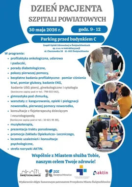 Bezpłatne badania i konsultacje przy szpitalu w Świętochłowicach