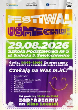 Festiwal Uśmiechu połączy rodzinne atrakcje z wieczornym kinem