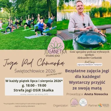 Joga pod chmurką wraca do Świętochłowic. Letnie piątki mają stały rytm
