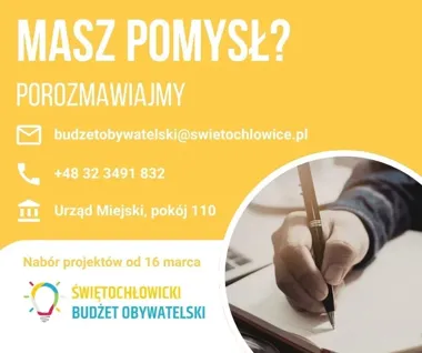 Mieszkańcy zdecydują o ponad 2,3 mln zł – rusza nabór do Budżetu Obywatelskiego