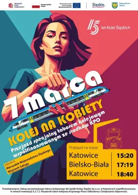 Pociąg pełen rozmów i porad – specjalny przejazd Kolei Śląskich z okazji Dnia Kobiet
