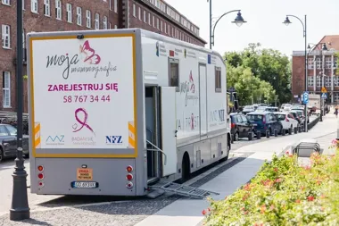 Mammobus przy granicy Świętochłowic. Badanie potrwa tylko pięć minut