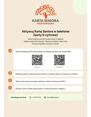 Ogólnopolska Karta Seniora trafia do telefonu. To dostęp do 17 tysięcy zniżek