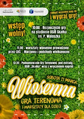 Wiosenny spacer z QR‑kodami i warsztatami – rodzinne rozpoczęcie sezonu na Skałce