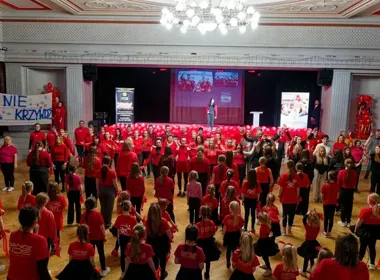 Świętochłowice zatańczyły przeciw przemocy i wysłały mocny sygnał
