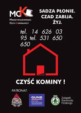 Awaryjny komin ma zwiększyć bezpieczeństwo domów. Rusza kampania kominiarzy