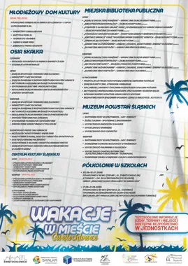 Wakacje w Świętochłowicach pełne ruchu i warsztatów