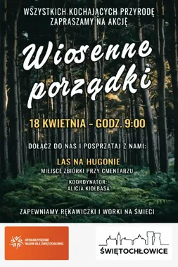 Na Hugonie ruszy sprzątanie lasu – mieszkańcy wyjdą w teren z workami