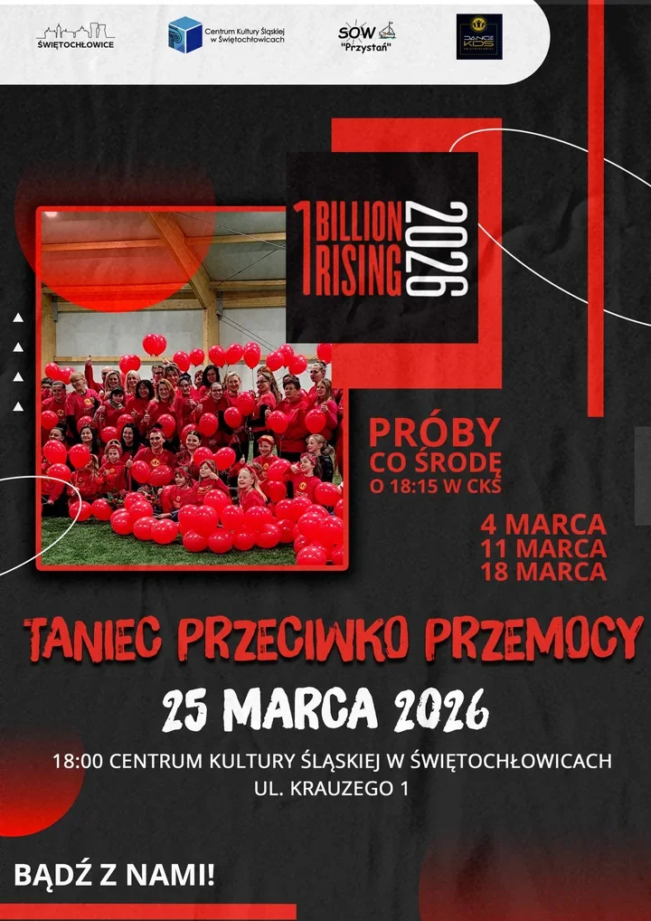 Świętochłowice łączą siły – wspólny taniec przeciwko przemocy w CKŚ