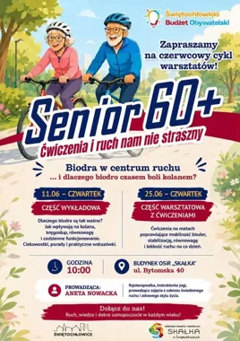 Senior na plus w Świętochłowicach - ruch, który odciąża biodra