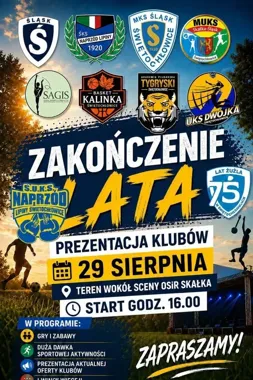 Na Skałce lato kończy się aktywnie - sportowe popołudnie w Świętochłowicach