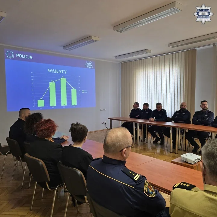 Świętochłowice - policja przedstawiła wyniki 2025 roku i plany współpracy