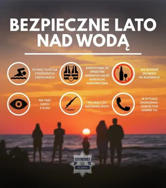 Jedno utonięcie już w wakacje. Policja w Świętochłowicach ostrzega