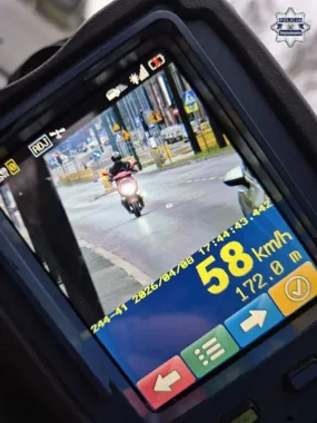 Motorower pędził w Świętochłowicach, kontrola ujawniła drugie wykroczenie