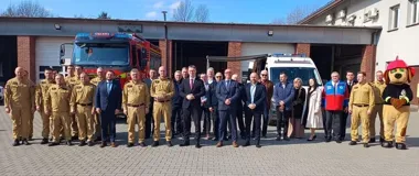 Film o 30 latach KSRG i nowe wozy - PSP w Świętochłowicach zamknęła rok zmian